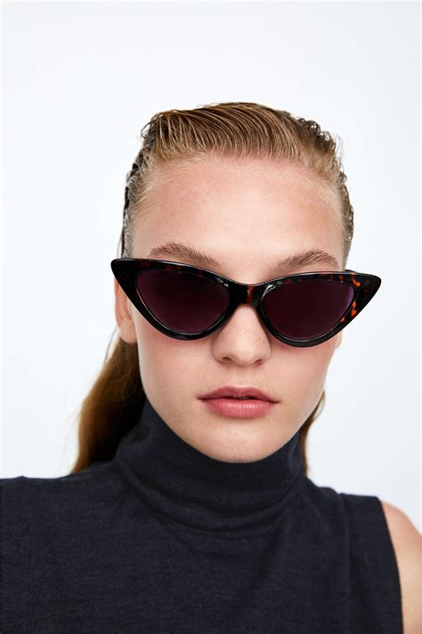 cat eye sunglasses zara|trendy cat eye sunglasses.